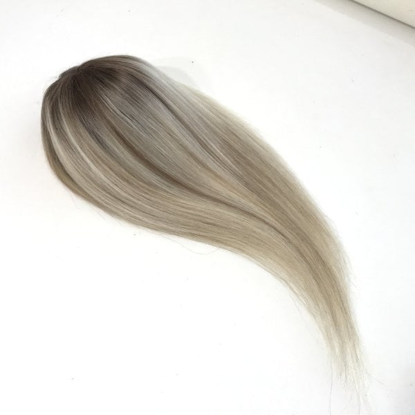 Tepelik Saç Ombre California Blonde Ombre 6A-8A-613 Doğal Gerçek Saç 35 Cm