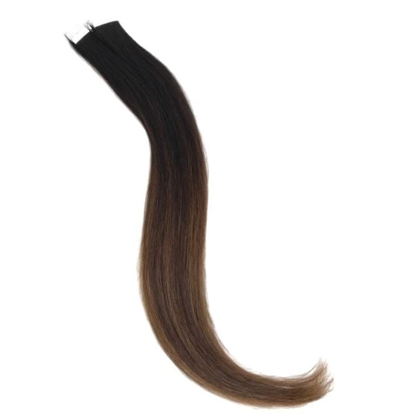 Mikro Bant Saç Kaynak #1b-4/1b-6-7 Rio De Janeiro Ombre Balayage