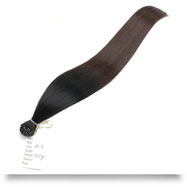 Boncuk Saç Kaynak Renk #1B - 4 OMBRÉ 40 Cm - 100 Gram